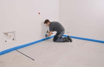 Montage E-NERGY CARBON Fleece Boden Schritt 2