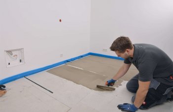 Montage E-NERGY CARBON Fleece Boden Schritt 3