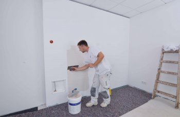 Montage E-NERGY CARBON Fleece Wand Schritt 1