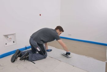 Montage E-NERGY CARBON Fleece Boden Schritt 4